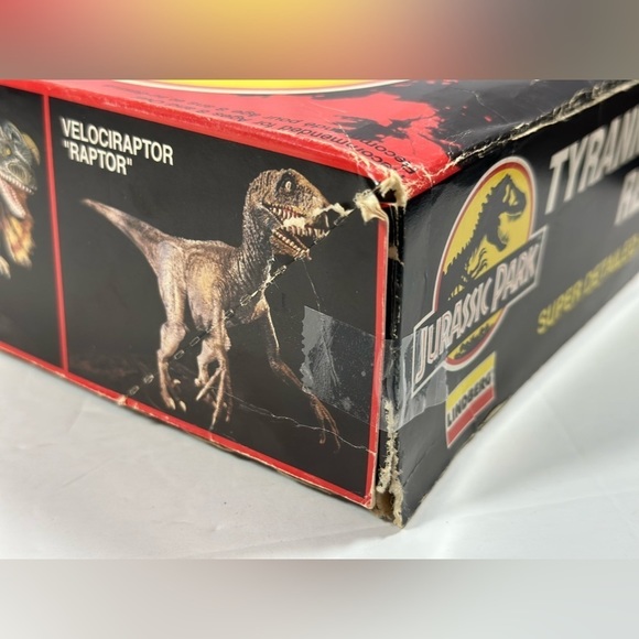 🌱 🦕 Jurassic Park Velociraptor Model Kit 1993 Lindberg - Picture 5 of 10